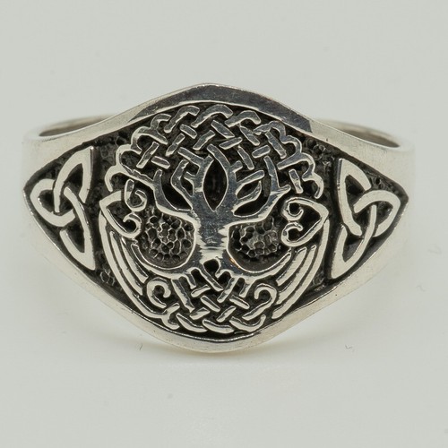 Tree life 925 silver - of, ring