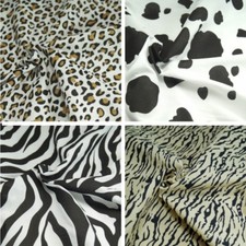 Polycotton Fabric Animal Print