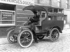 A Motor Ambulance For Donkeys Animal Hospital Knightsbridge 1912 Old Photo