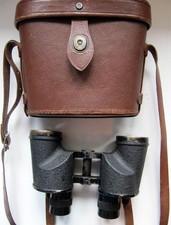WW2 1943 Binoculars - With Leather Case - Canadian Made - Excellent Condition