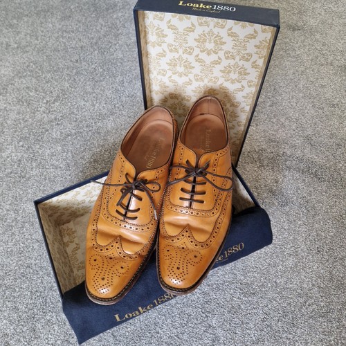 Loake 1880 buckingham - tan, calf