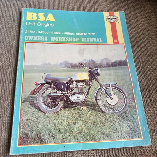Bsa unit singles b25 - singles,