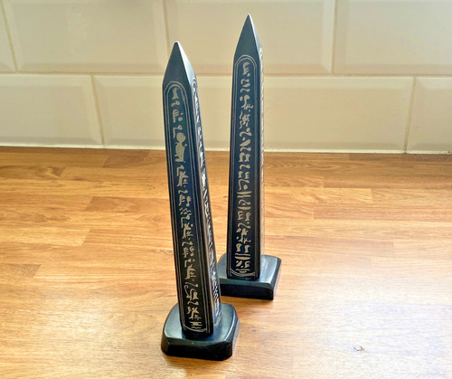 Vintage egytian black stone - vintage,