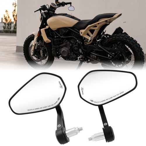 Pair motorcycle rearview - 7/8'',