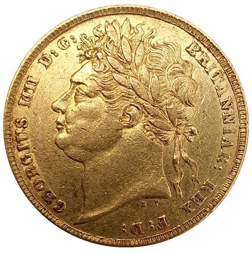 1824 george iiii gold full - 1824,