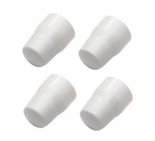 4 Radiator Valve Cap Universal Replacement Central Cover Valve White Plumb