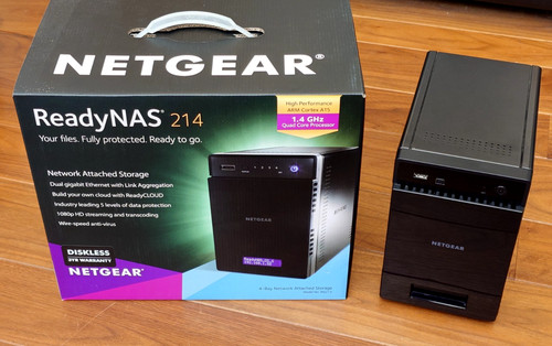 Netgear readynas rn21400 - netgear, 4-bay