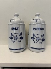 Vintage Blue White Onion