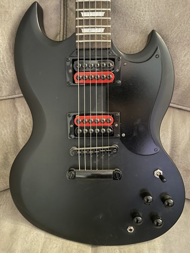 Vintage brand satin black - sg,