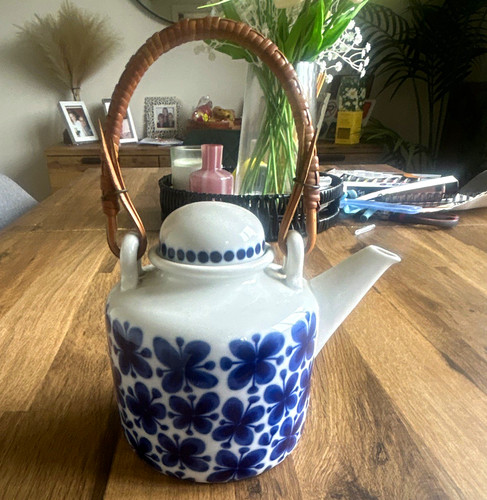 Mon amie blue white - mon, floral