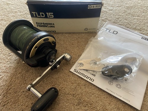 Shimano tld15 with 20lb braid - shimano,
