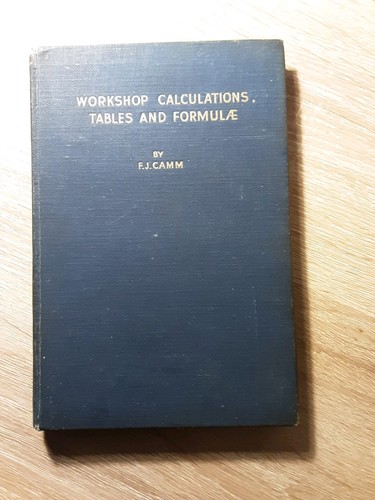 Workshop calculations tables - workshop,
