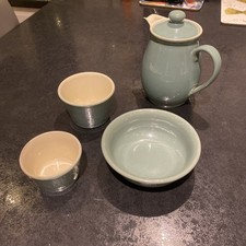 Denby manor green coffee pot 1