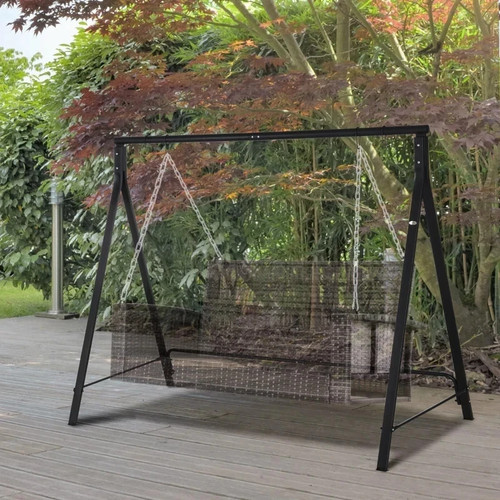 Heavy duty steel swing chair - heavy,