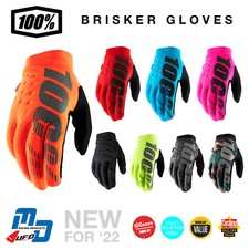 100% Brisker Gloves Warm Winter MX Motocross MTB Gloves Cold Weather Thermal