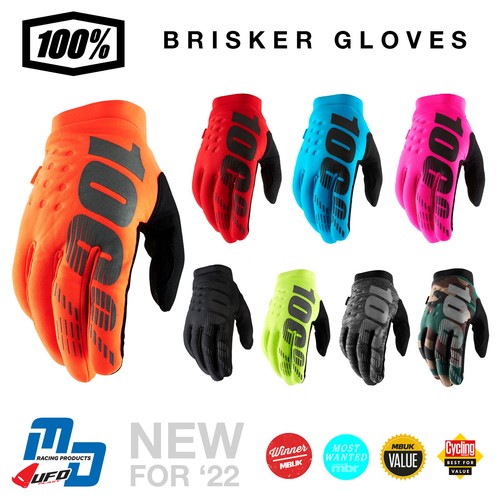 100 brisker gloves warm - 100%,