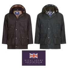 Wax jacket waterproof padded - wax,