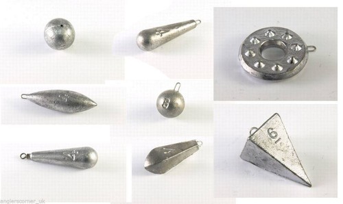 Sea fishing lead weights - lead,