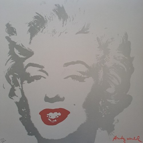 1980s andy warhol signed - warhol,