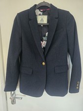 Joules Women Navy Tweed Blazer