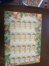 GB 2002 Smiler Sheets Father Christmas LS10