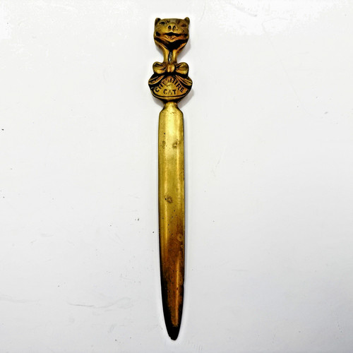 Letter opener brass - opener, cheshire