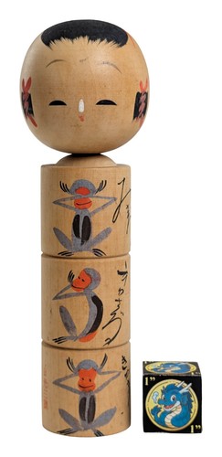 Creative kokeshi doll three - creative,
