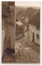 Minehead Church Steps Somerset - Vintage Judges Real Photo Postcard Y13