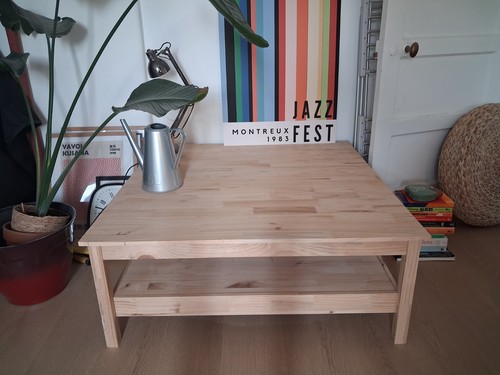 Coffee table 100cm - coffee,