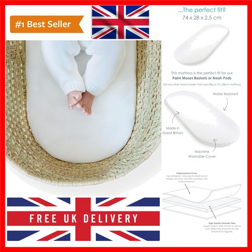 Moses basket fibre - fibre, mattress