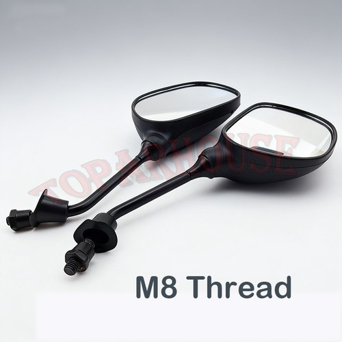 8mm motorcycle rearview mirror - 8mm,