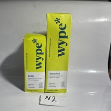 Wype Starter Kit & Refill Bundle Toilet Roll Gel Wet Wipe (m10