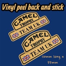 Camel Trophy Team Uk Flag