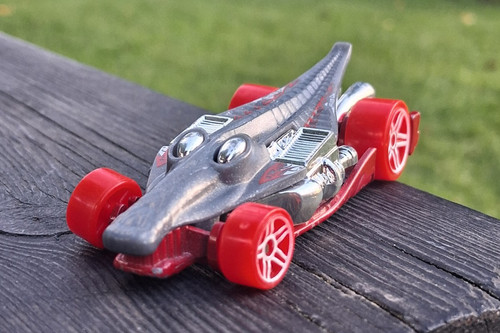 Hotwheels croc rod grey - croc,