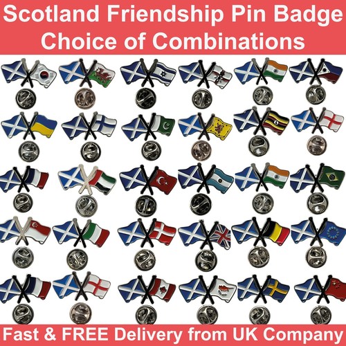 Scotland pin badge friendship - pin,