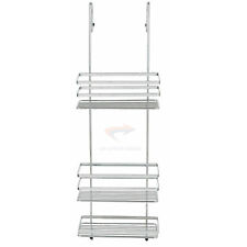 3 Tier Chrome Shower Caddy Bathroom Storage Hanging Rack Stainless Steel Shelf  
