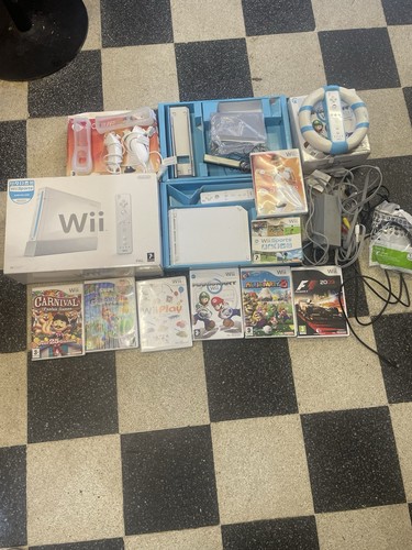 Nintendo wii white - wii, console