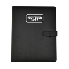 Personalised Logo 50 Sheets A4 Display Book Ring Binder Portfolio Folder