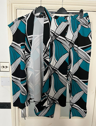 Women geometric trouser - women's,