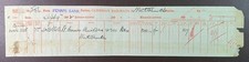 1892 Cambrian Railways Fenn’s Bank to Whitchurch Mineral Invoice