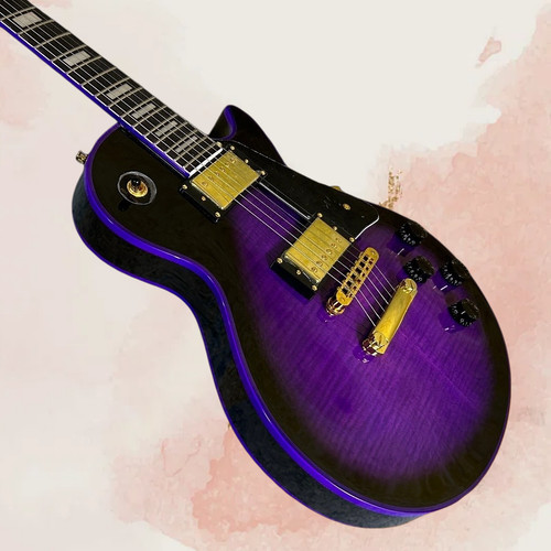 Electric guitar purple burst - electric,