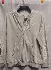 Adidas Women’s Full Zip Track Hoodie Long Sleeve Sports Sweatshirt UK 20-22 New