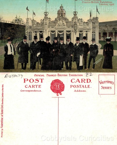 Vintage postcard royal - -,