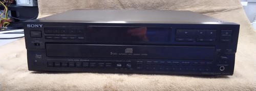 Sony cdp c715 player blue - cdp-c715,