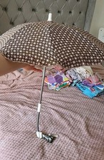 Vintage 70s baby pram parasol clip on