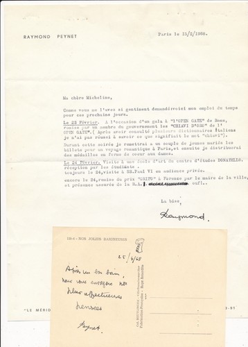 Raymond peynet and - and, the