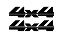 1988 - 1997 4x4 Decals fits