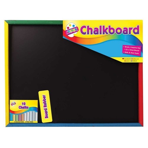Large chalkboard with chalk - large,