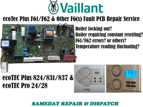 Vaillant boiler f61 f62 - vaillant, f61,