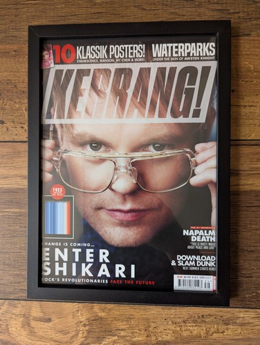 Enter shikari framed kerrang - shikari,